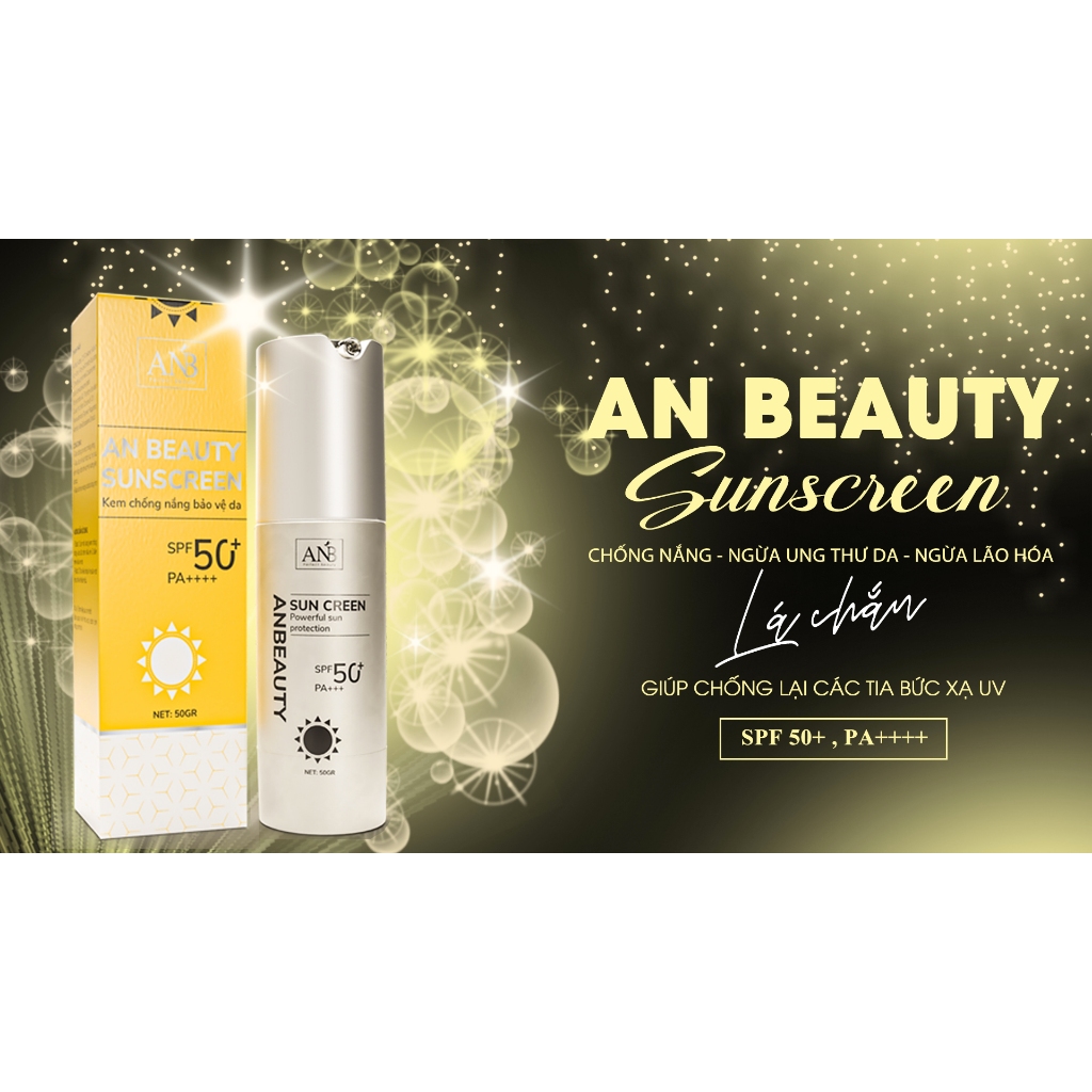 Kem Chống Nắng nâng tone Lâu Trôi Làm Sáng Da An pro Tâm An SPF50+ PA++++ 50ML