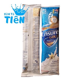 Combo 10 Gói Ensure Gold vani ít ngọt Mẫu mới