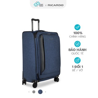 Vali du lịch ricardo malibu bay 3.0 size s - 20 inch, vải polyester cao cấp, bảo hành quốc tế 5 năm