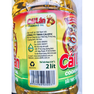 Dầu ăn cái lân chai 2L