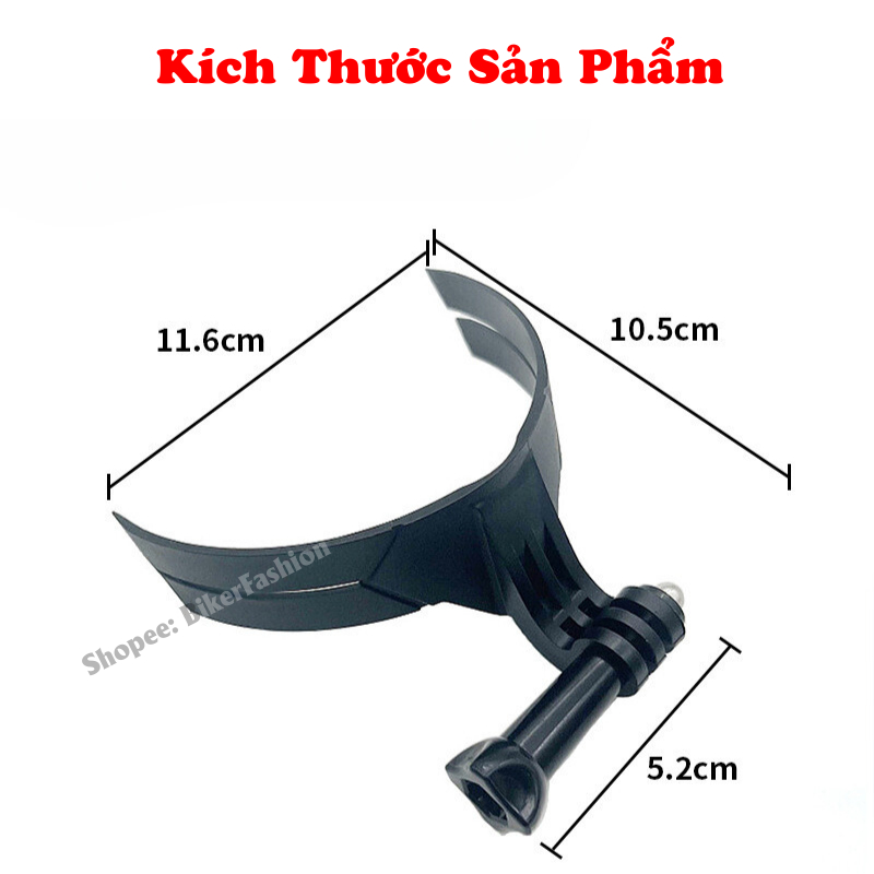 Bộ Mount Dán Cằm Nón Gắn Camera Hành Trình Nón Bảo Hiểm Fullface
