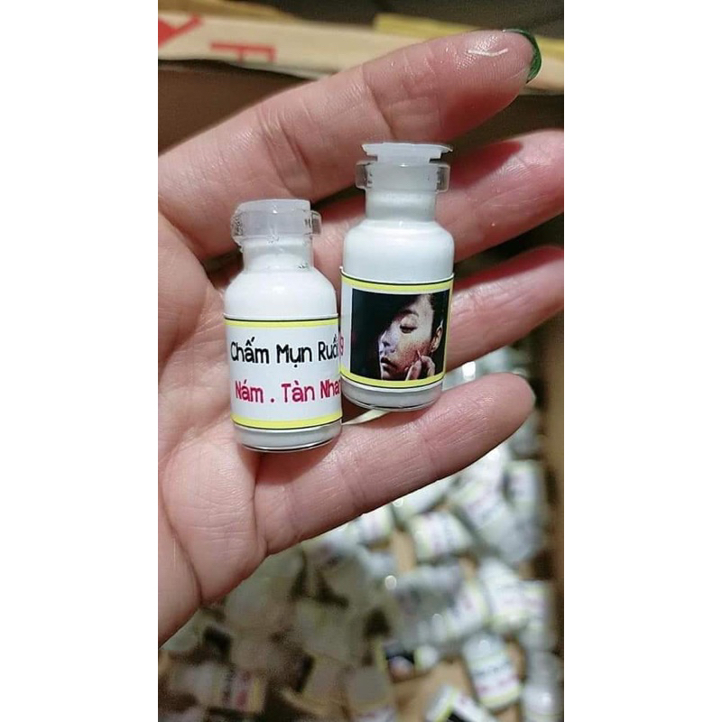 Chấm Xoá Nốt Ruồi, Tàn Nhang Mụn Cóc. Mụn Cơm Mụn Dư Mắc Cá Chân Collagen hũ 3ml