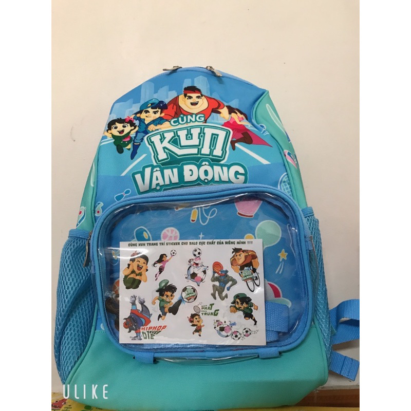 Balo Kun chống gù cho bé