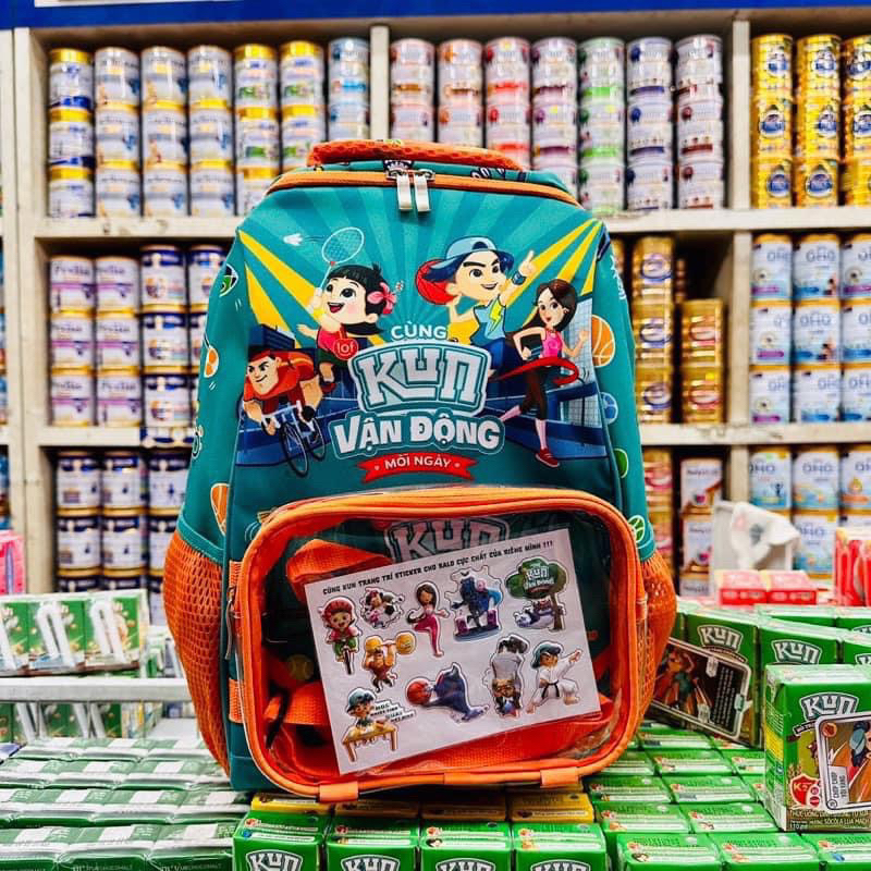 Balo Kun chống gù cho bé