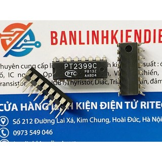 Pt2399 cd2399 ic khuếch đại ampli dip16 chính hãng