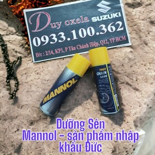 Dưỡng sên mannol - dạng mỡ bò xịt - chính hãng đức
