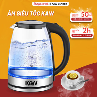 Ấm Đun Nước Siêu Tốc KAW Dung Tích 2L, Đun Siêu Tốc, Nấu Nước Nhanh, Tự Ngắt Điện Khi Nước Sôi