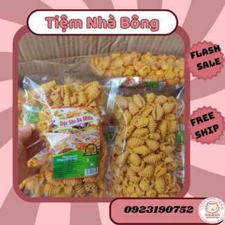 Lạng bim bim ốc mít vặn tẩm vừng giòn tan