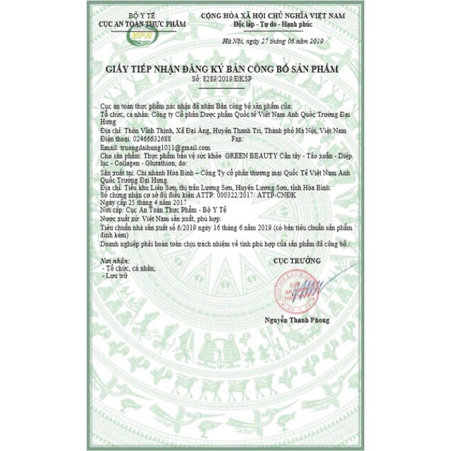 Nước ép cần tây GREEN BEAUTY mẫu mới 2023 gói lẻ