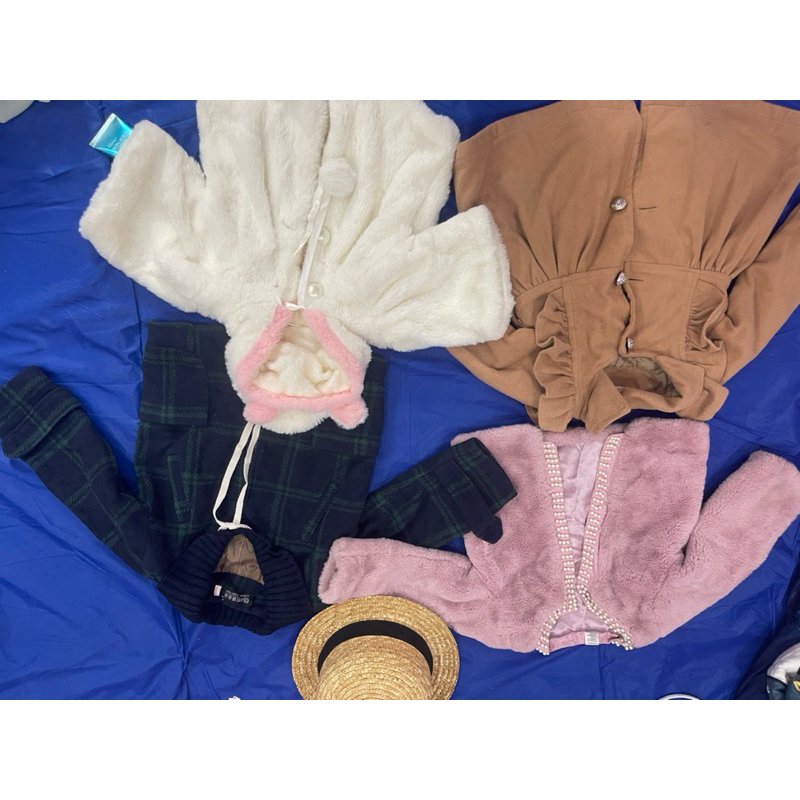 Áo khoác áo lông áo dạ cho bé size 16-20kg lỗi như ảnh