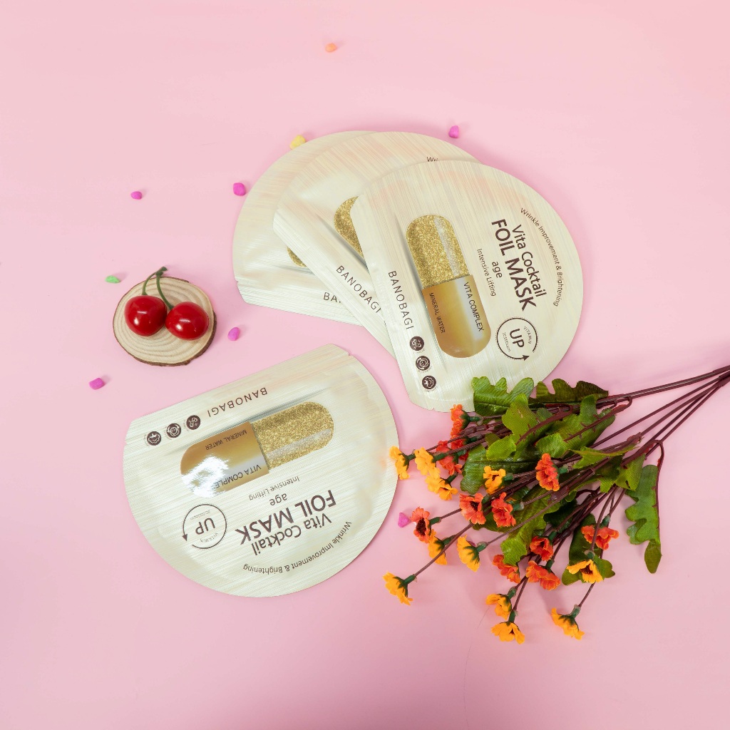 Combo 3 Mặt Nạ BANOBAGI Thế Hệ Mới Gấp Đôi Dưỡng Chất Banobagi Vita Cocktail Foil Mask