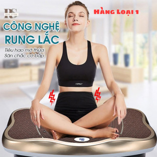 Máy rung toàn thân giảm mỡ, Máy massage rung toàn thân giảm cân, giảm mỡ bụng triệt để so với Máy chạy bộ, Máy tập Gym