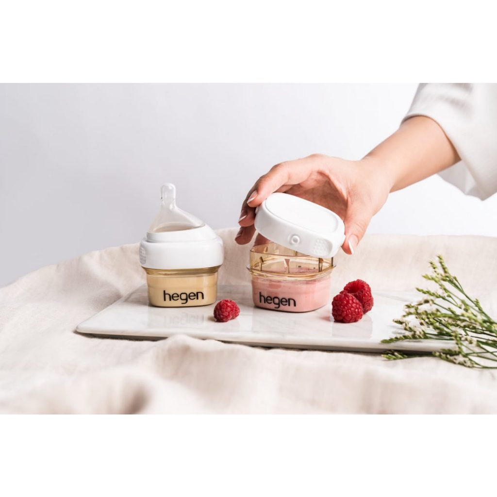 Bình sữa Hegen PPSU 60ml núm ti size Extract Flow từ 0 – 1 tháng