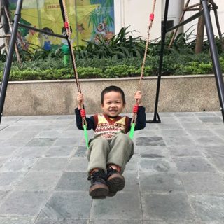 Mã hàng KT2.XDE – Ghế xích đu cho bé - Xích đu eva ( Sản phẩm chưa bao gồm Khung treo )