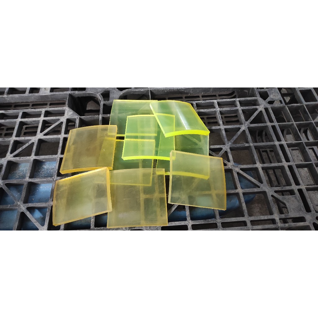 Nhựa PU dày 10mm (Polyurethan) 10x100x100mm, 10x100x300mm, 10x100x400mm, 10x100x500mm