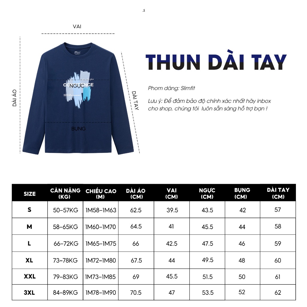 Áo Thun Nam Dài Tay 5S FASHION, Cotton Cổ Tròn, In Hình Nổi Bật Phom Vừa Vặn