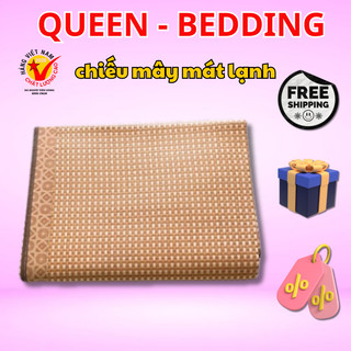 Chiếu điều hòa sợi mây tổng hợp nhiều kích thước 1m, 1m2, 1m4, 1m6, 1m8 siêu thoáng mát
