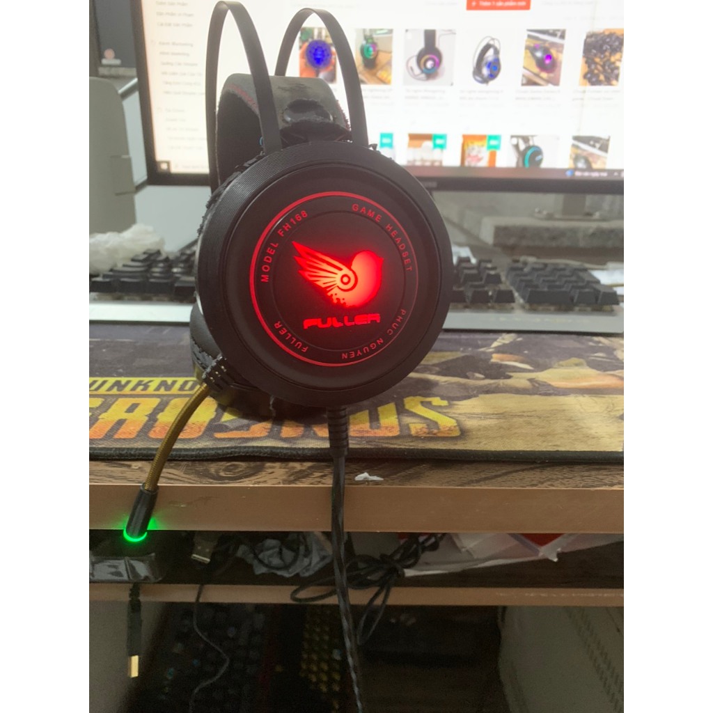 Tai nghe wangming 9800 âm thanh 7.1 hàng thanh lý còn tốt