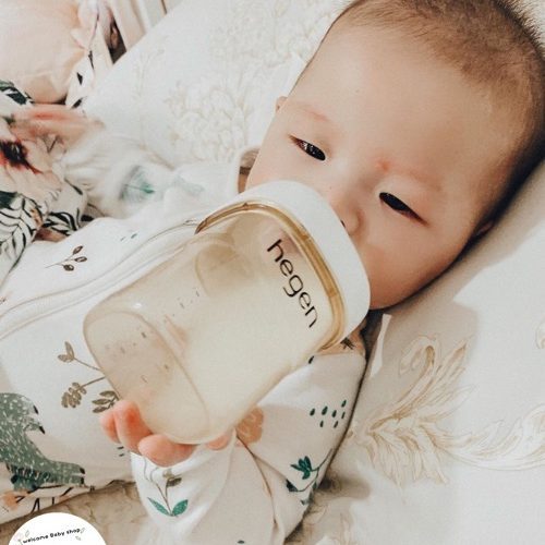 Bình sữa Hegen PPSU 150ml núm ti size S từ 1 – 3 tháng