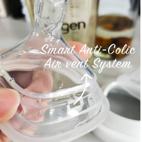 Bộ 2 Núm ti Hegen size M từ 3 – 6 tháng tuổi cho bé