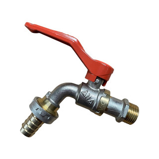 Khoá nước, van nước, vòi nước có tay gạt bằng đồng ống 21mm Rossi