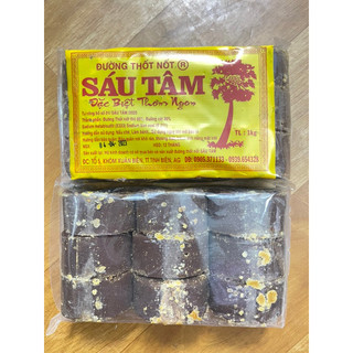 (Rẻ vô địch) 1KG đường thốt nốt Sáu Tâm chính hiệu loại đặc biệt