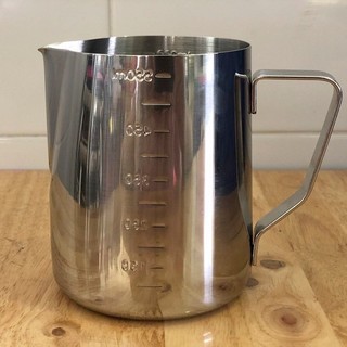 Ca đánh sữa inox chia vạch- {loại 1} 350ml/ 600ml/ 1000ml