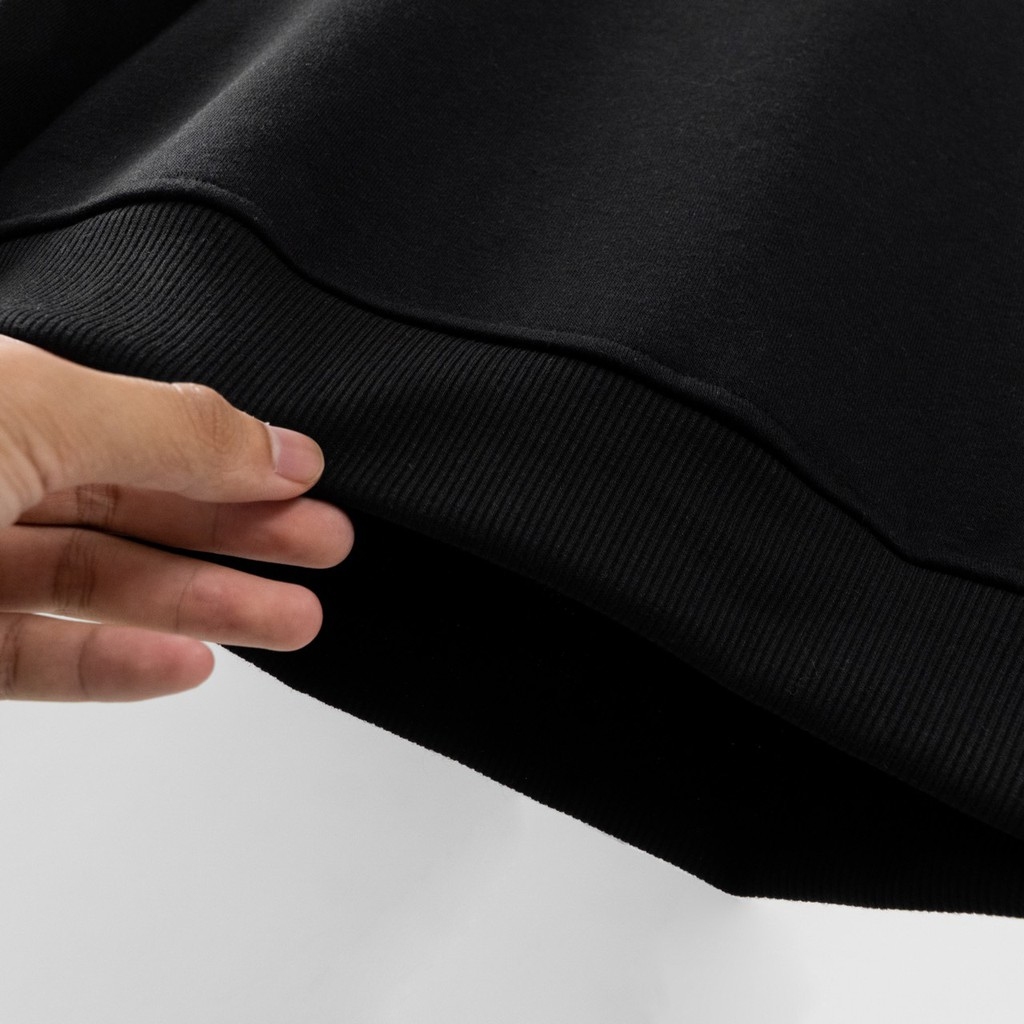 Áo Hoodie Nam Nữ Trơn Form Rộng Nỉ Bông Cotton Unisex, Áo Khoác Relach Basic Tee Oversize Trend Thu Đông 2023 - TV53