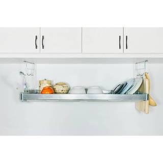 (HOT SALE 50%) Giá úp chén bát treo tủ bếp trên Light 800 inox Cao Cấp