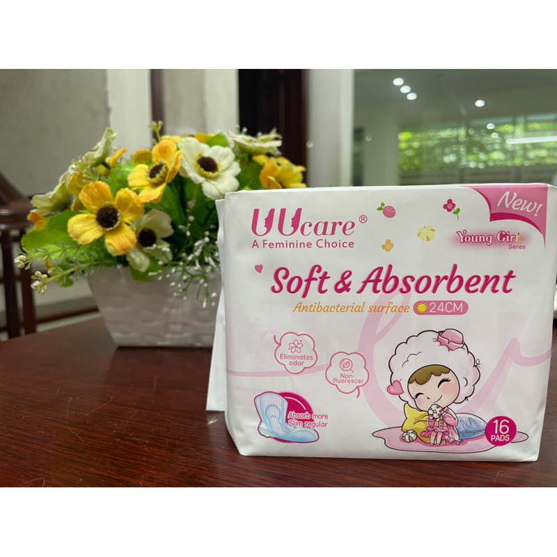Băng vệ sinh Uucare Young girl 240-16 miếng