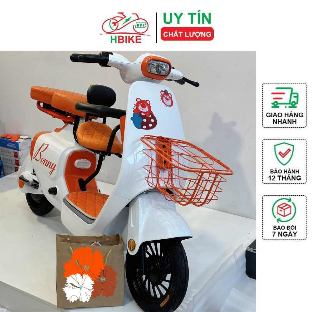 Xe đạp điện mini VC phối màu theo yêu cầu, xe VC dành cho học sinh, mẹ bé và hotgirl Hbike đủ phụ kiện