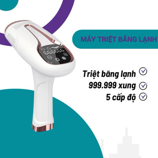 Máy triệt lông băng lạnh- triệt lông cầm tay tại nhà