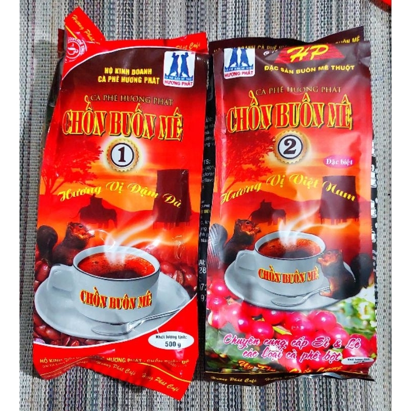 10 bịch cafe Chồn buôn mê 500g