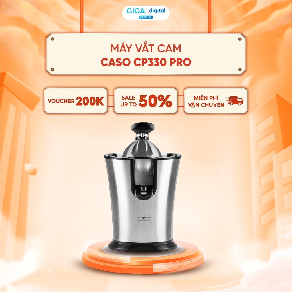 Máy Vắt Cam Caso CP330 Pro - Máy Ép Hoa Quả Nhập Khẩu Đức Chính Hãng, BH 12 Tháng