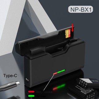 Bộ Sạc 3 Pin Cho Sony NP-BX1 Bộ sạc pin máy ảnh máy quay Sony DSC-RX100, DSC-RX100II, RX100M4, DSC-RX1, DSC-RX1R