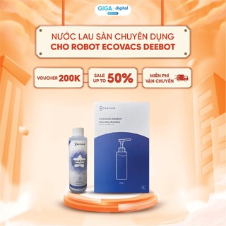 Nước lau sàn chuyên dụng cho Robot Ecovacs Deebot