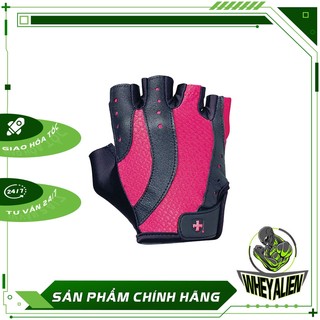 Phụ kiện Thể Thao Gym Bao tay Nữ Harbinger Woman Pro Gloves Màu Hồng cao cấp 1491 TPBS