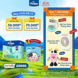  Sữa Bột Friso Gold 4 Hộp Giấy 2kg