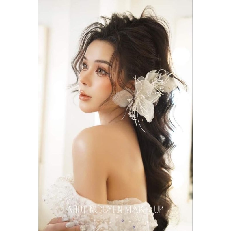 Sét 4 cài tóc cô dâu xinh