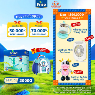  Sữa Bột Friso Gold 4 Hộp Giấy 2kg