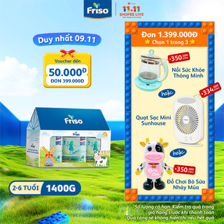 Combo 3 lon Sữa Bột Friso Gold 4 1400g/lon