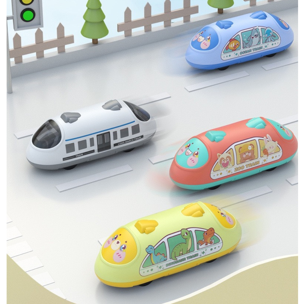 Đồ Chơi Tàu Điện Ngầm Chạy Quán Tính Tiến Lùi