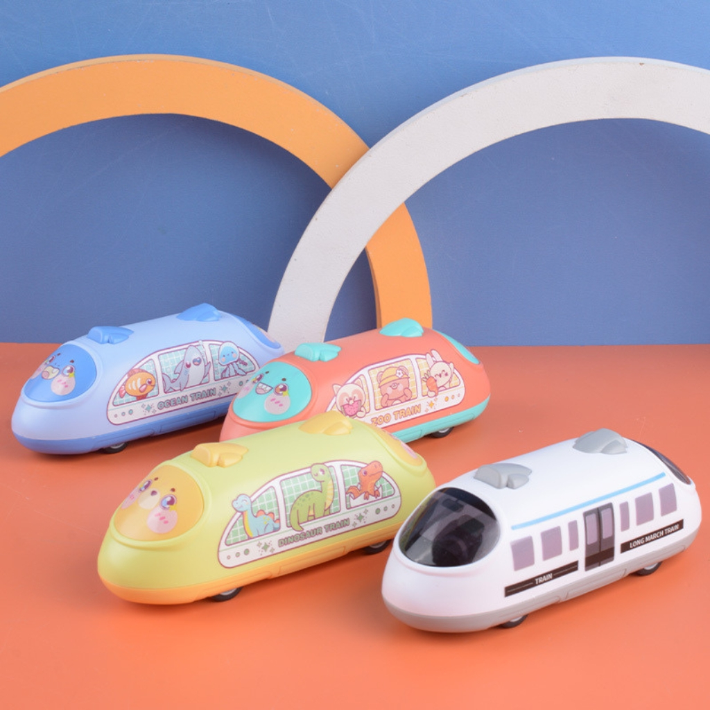 Đồ Chơi Tàu Điện Ngầm Chạy Quán Tính Tiến Lùi