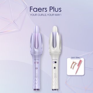  Máy Uốn Tóc Tự Động Faers Plus Mẫu Mới Năm 2023 Máy Uốn Tóc Cầm Tay Phủ Gốm Sứ An Toàn Không Gây Bỏng 
