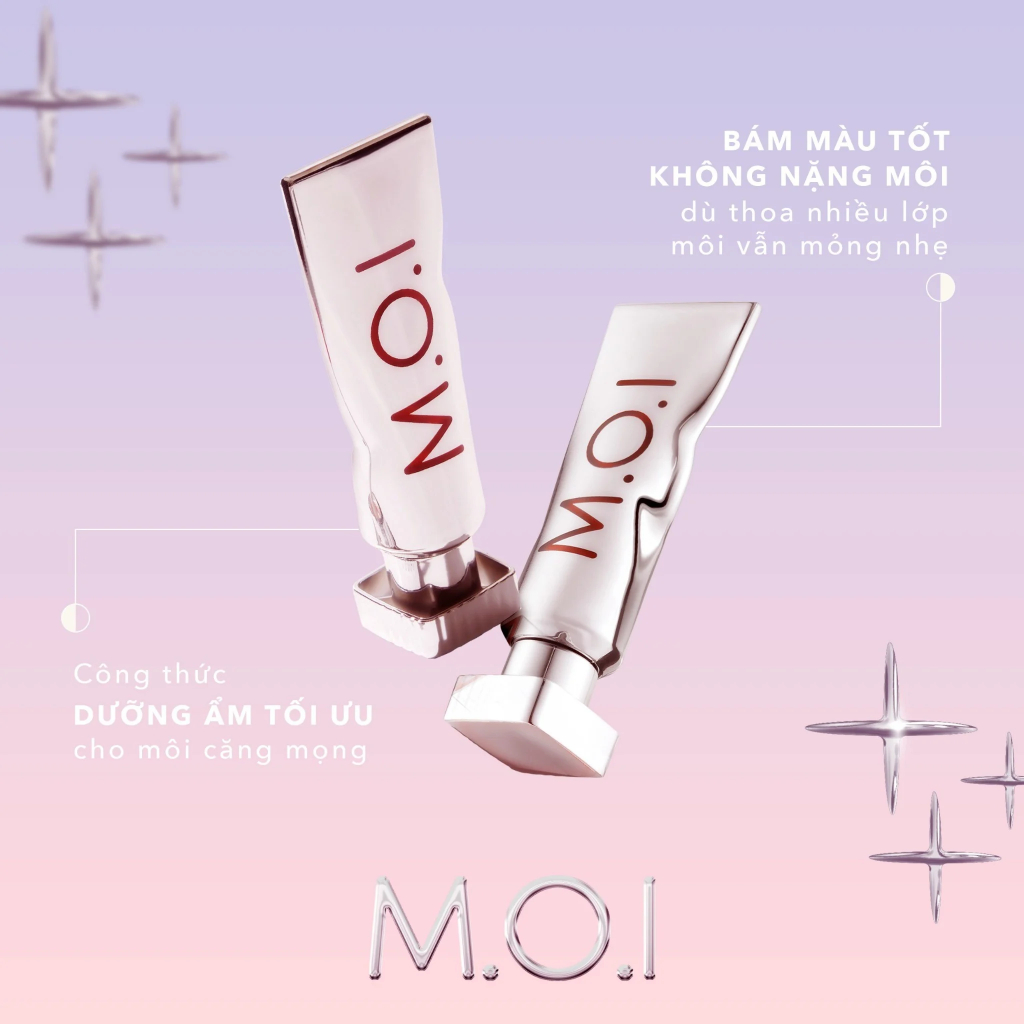Son dưỡng có màu M.O.I Jelly Lipgloss