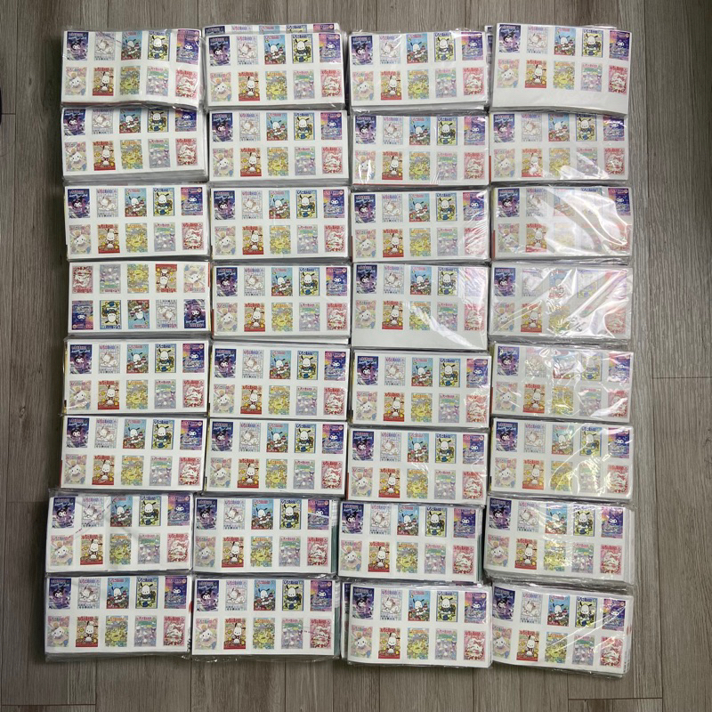SET 100 STICKER 3x4 sanrio. Sticker dán niêm phong đơn hàng