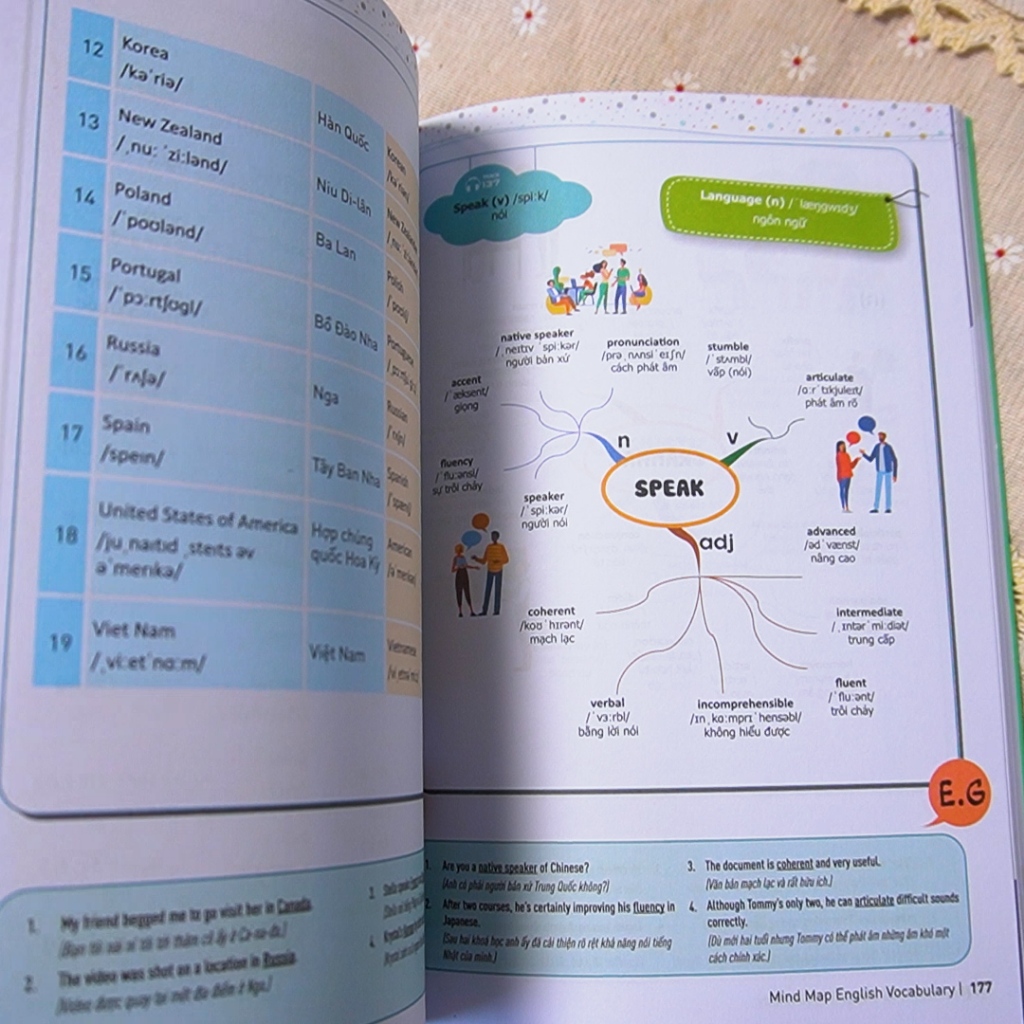 Combo Mindmap English Grammar và Mindmap English Vocabulary - Sách Bản Quyền Học Kèm App Online - Newbooks