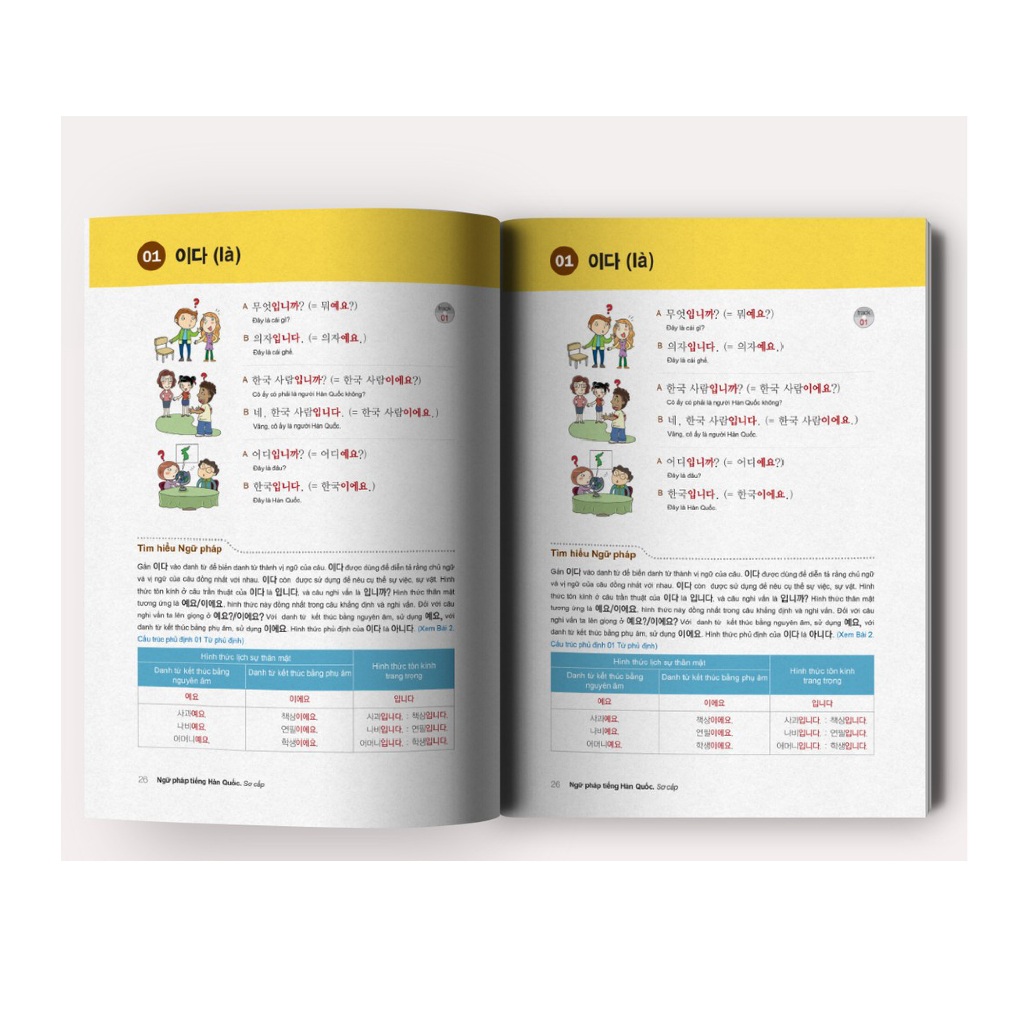 Combo Ngữ Pháp Tiếng Hàn Thông Dụng  – Korean Grammar In Use - Sách Bản Quyền - Bizbooks