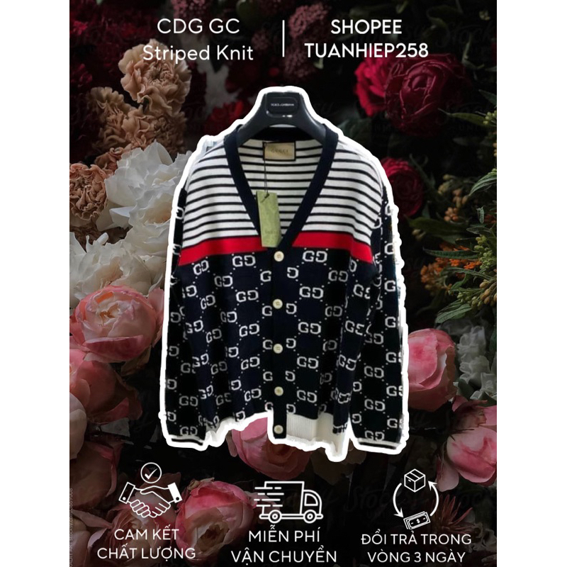 - ÁO CARDIGAN STRIPED KNIT - CARDIGAN SƠN TÙNG -BẢN CAO CẤP LOẠI 1