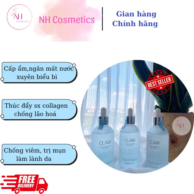 [ Hàng chính hãng] SERUM CẤP ẨM SÂU CLAIR BELMONA